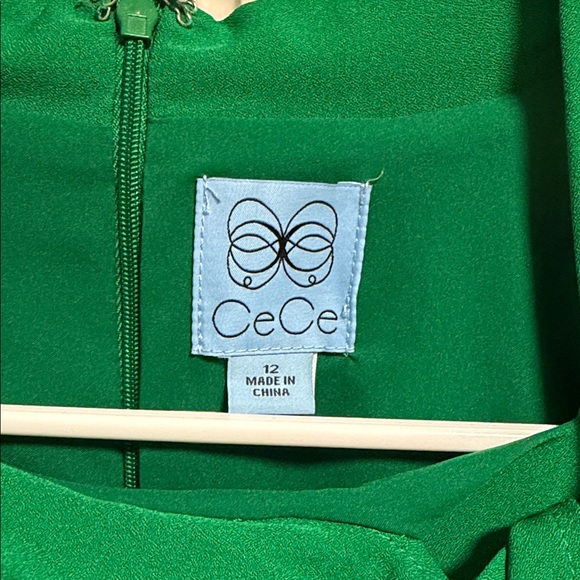 CeCe Sportswear Women's Short Sleeve A-line Dress with Bow SIZE 12 - Picture 3 of 12